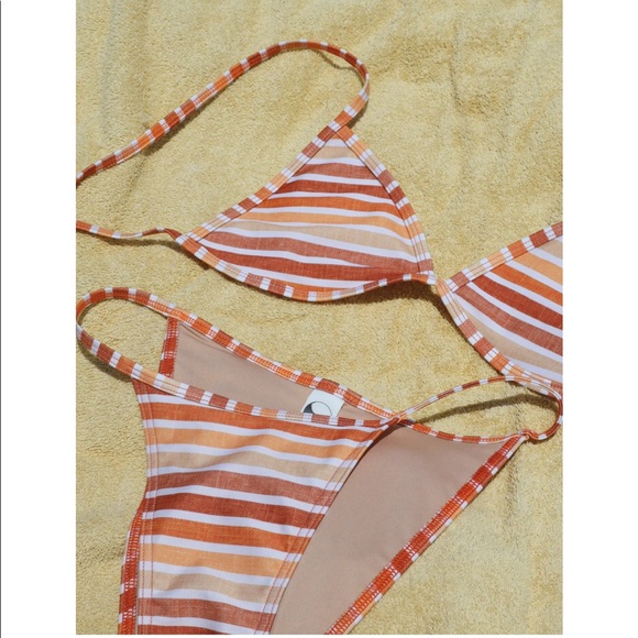 Gnash Swim striped string top - Picture 3 of 4